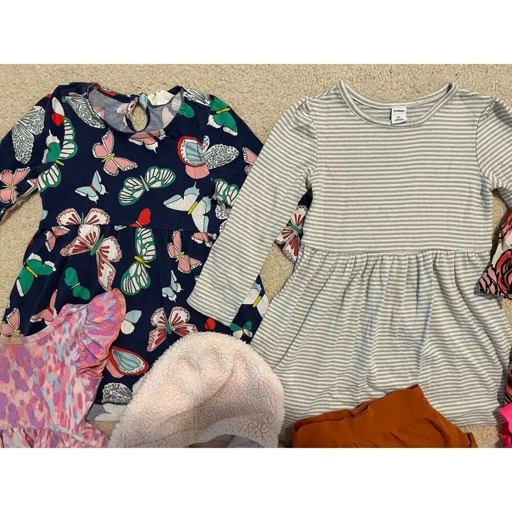 11 Pc Girls Nike Old Navy Crazy 8 Dot Dot Size 2T Clothing LOT Dress Summer Fall